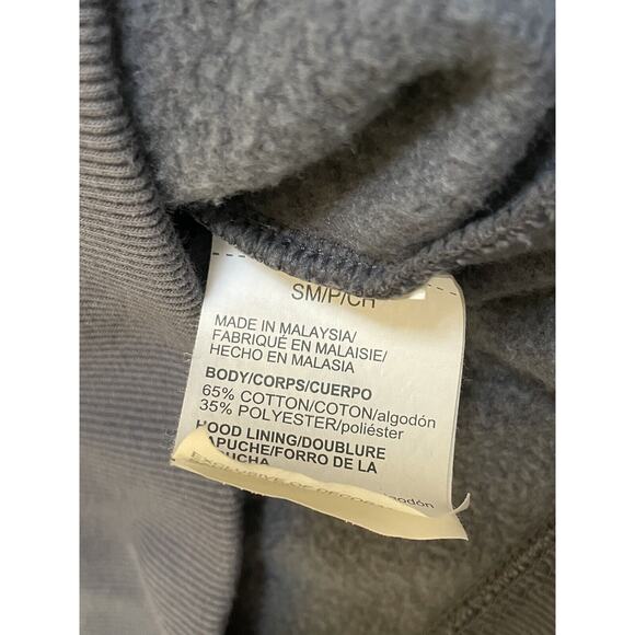 UNDER ARMOUR PROJECT ROCK Hoodie Mens Small Gray RESPECT Veterans Sweatshirt - Picture 8 of 10